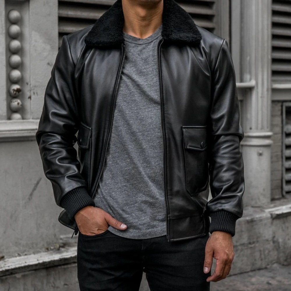 THURSDAY Men’s Flight Jacket Size L